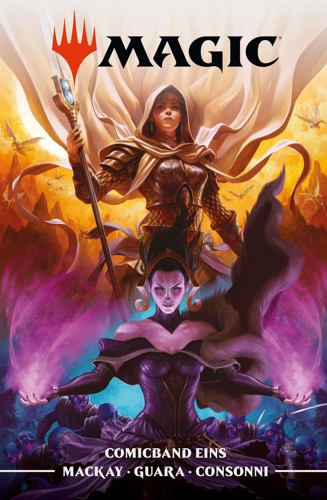Ilustración de fantasía de Magic: The Gathering